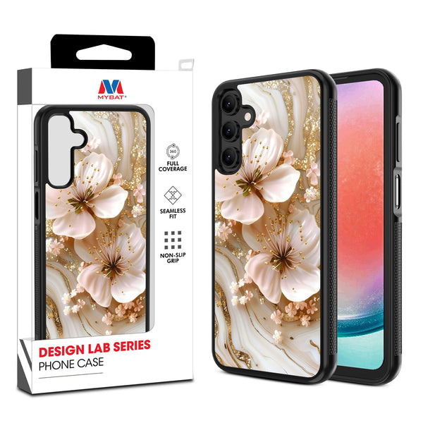 MyBat Design Lab Series Case for Samsung Galaxy A15 5G - Golden Petal Glow - MSA155GCSLESM186-1.jpg