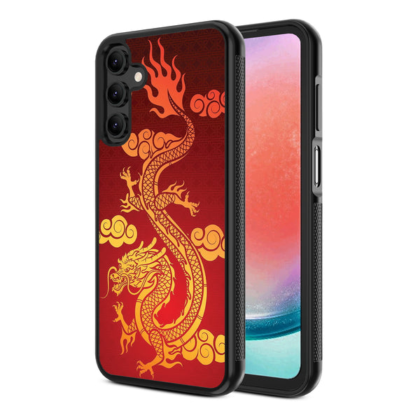 MyBat Design Lab Series Case for Samsung Galaxy A15 5G - Golden Dragon - MSA155GCSLESM213-2.jpg