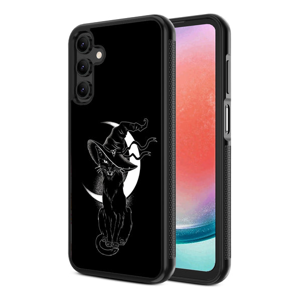 MyBat Design Lab Series Case for Samsung Galaxy A15 5G - Black Cat Magic - MSA155GCSLESM223-2.jpg