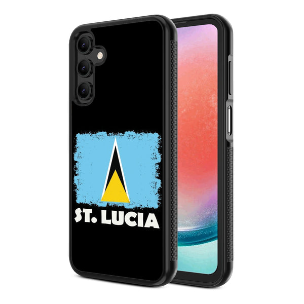 MyBat Design Lab Series Case for Samsung Galaxy A15 5G - St. Lucia Flag - MSA155GCSLESM262-2.jpg