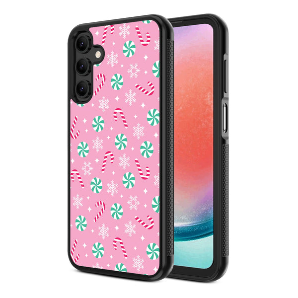 MyBat Design Lab Series Case for Samsung Galaxy A15 5G - Peppermint Swirl - MSA155GCSLESM272-2.jpg