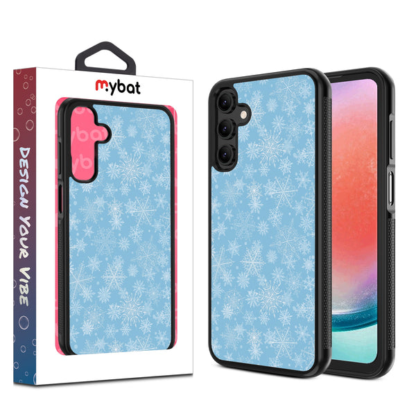 MyBat Design Lab Series Case for Samsung Galaxy A15 5G - Blue Snowflakes - MSA155GCSLESM283-1.jpg