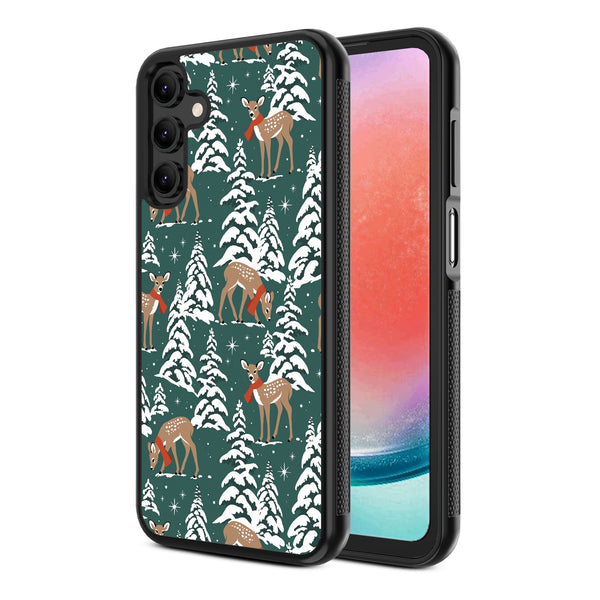 MyBat Design Lab Series Case for Samsung Galaxy A15 5G - Pine & Prancer - MSA155GCSLESM287-2.jpg