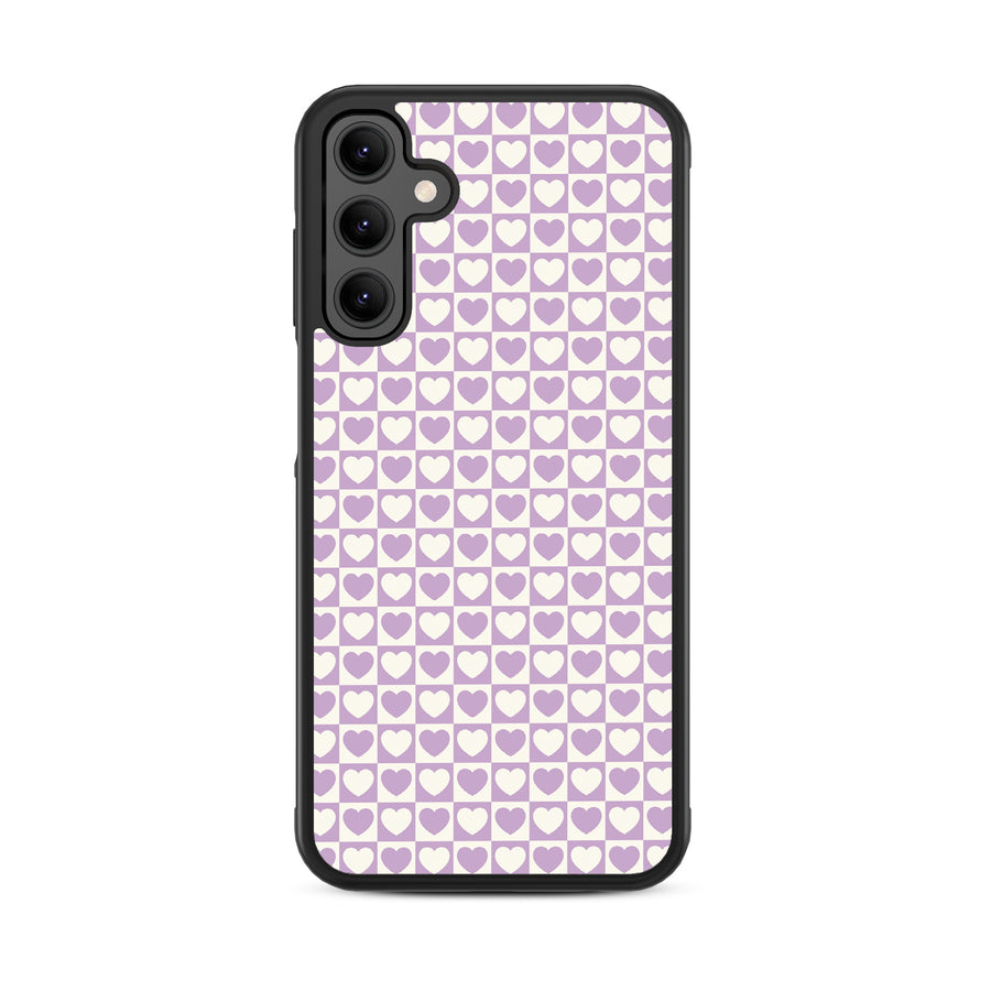 MyBat Design Lab Series Case for Samsung Galaxy A15 5G - Heart Grid - MSA155GCSLESM339-3.jpg