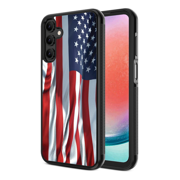 MyBat Design Lab Series Case for Samsung Galaxy A15 5G - Waving USA FLag - MSA155GCSLESM367-2.jpg