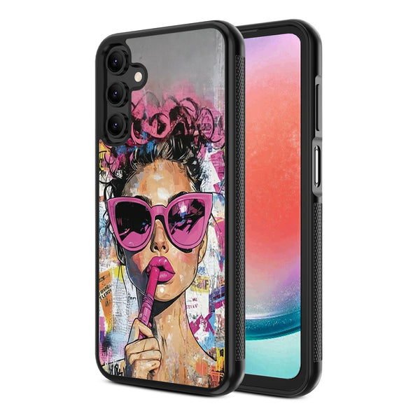 MyBat Design Lab Series Case for Samsung Galaxy A15 5G - Graffiti Girl - MSA155GCSLESM383-2.jpg
