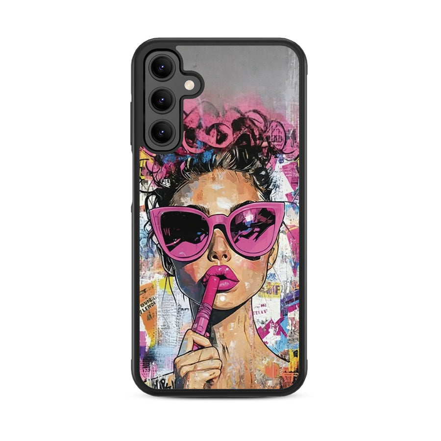 MyBat Design Lab Series Case for Samsung Galaxy A15 5G - Graffiti Girl - MSA155GCSLESM383-3.jpg