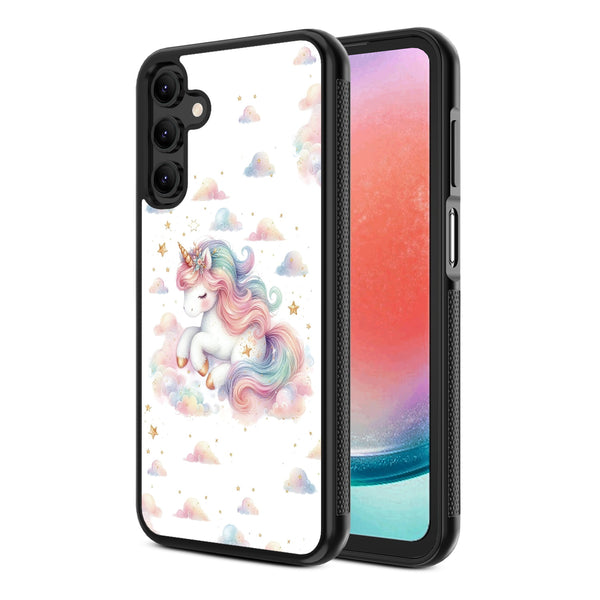 MyBat Design Lab Series Case for Samsung Galaxy A15 5G - Rainbow Unicorn - MSA155GCSLESM392-2.jpg