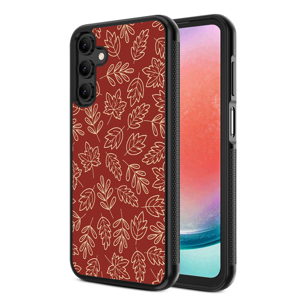 MyBat Design Lab Series Case for Samsung Galaxy A15 5G - Leaf Lines - MSA155GCSLESM429-2.jpg