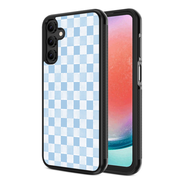 MyBat Design Lab Series Case for Samsung Galaxy A15 5G - Sky Blue Check - MSA155GCSLESM478-2.jpg