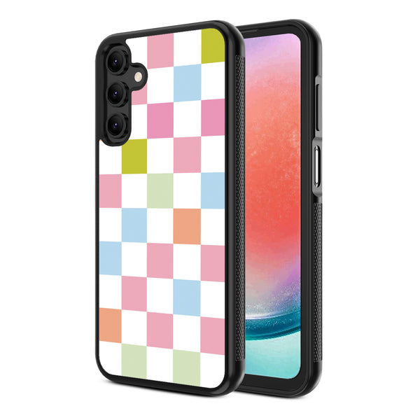 MyBat Design Lab Series Case for Samsung Galaxy A15 5G - Pastel Check - MSA155GCSLESM480-2.jpg