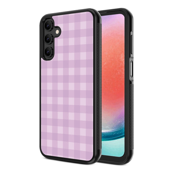 MyBat Design Lab Series Case for Samsung Galaxy A15 5G - Purple Plaid - MSA155GCSLESM483-2.jpg