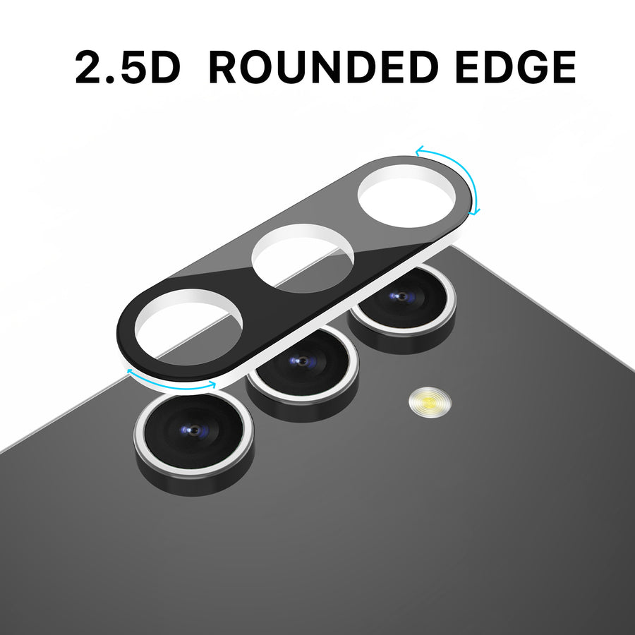 MyBat Tempered Glass Lens Protector for Samsung Galaxy A15 5G - Black - MSA155GSCLE80-5.jpg