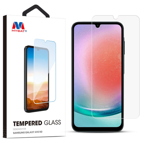 MyBat Tempered Glass Screen Protector (2.5D) for Samsung Galaxy A15 5G - Clear - MSA155GSCN81-1.jpg
