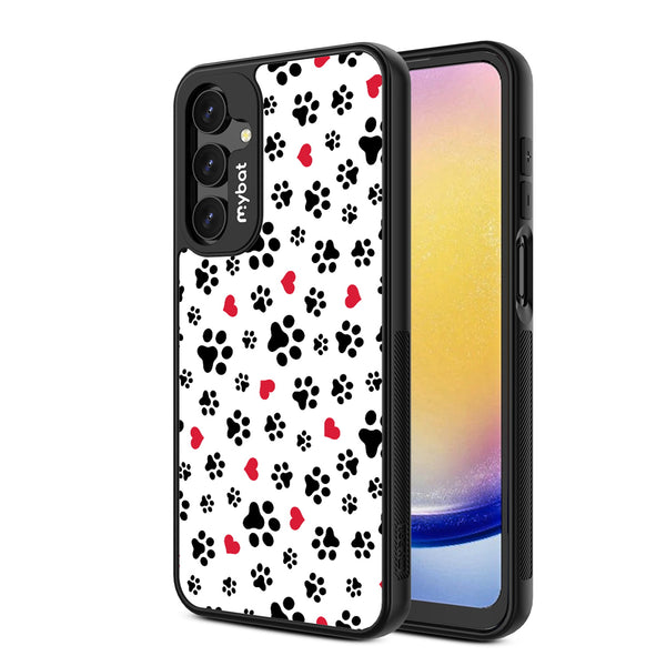 MyBat Design Lab Series Case for Samsung Galaxy A16 5G - Paw Prints and Hearts - MSA165GCSLESMP001-2.jpg