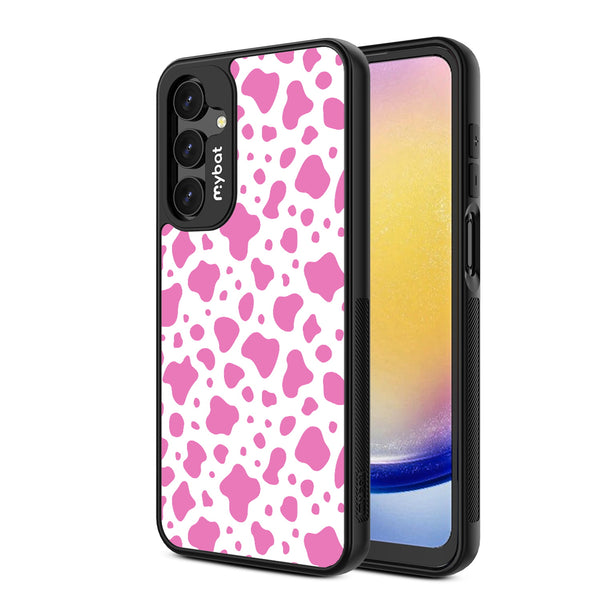 MyBat Design Lab Series Case for Samsung Galaxy A16 5G - Pink Cow Print - MSA165GCSLESMP015-2.jpg