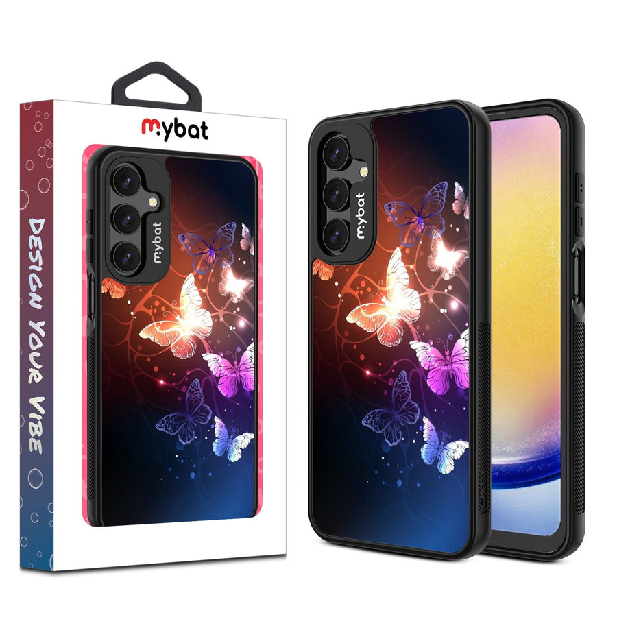 MyBat Design Lab Series Case for Samsung Galaxy A16 5G - Neon Butterflies