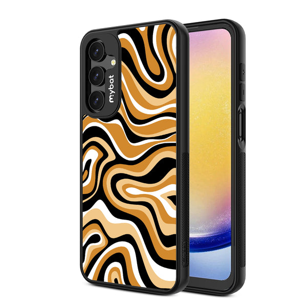 MyBat Design Lab Series Case for Samsung Galaxy A16 5G - Groovy Golden Swirls - MSA165GCSLESMP093-2.jpg