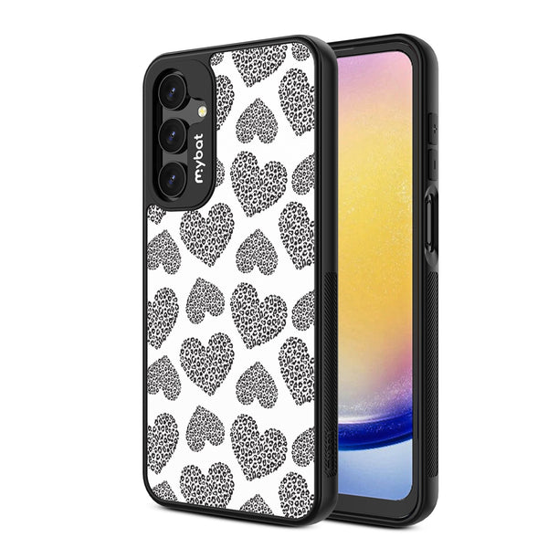 MyBat Design Lab Series Case for Samsung Galaxy A16 5G - Leopard Print Hearts - MSA165GCSLESMP098-2.jpg