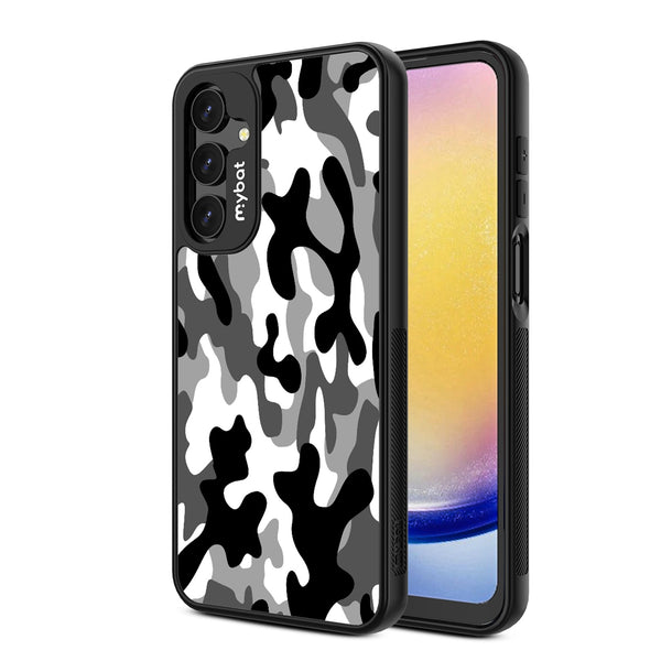 MyBat Design Lab Series Case for Samsung Galaxy A16 5G - Black & White Camouflage - MSA165GCSLESMP122-2.jpg