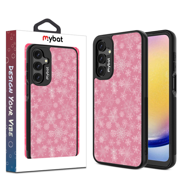 MyBat Design Lab Series Case for Samsung Galaxy A16 5G - Pink Snowflakes - MSA165GCSLESMP282-1.jpg