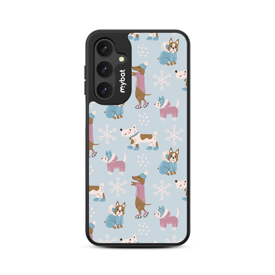 MyBat Design Lab Series Case for Samsung Galaxy A16 5G - Puppy Snow Play