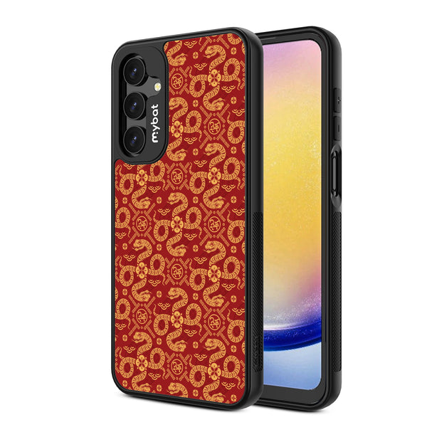 MyBat Design Lab Series Case for Samsung Galaxy A16 5G - Golden Snake Dance - MSA165GCSLESMP317-2.jpg