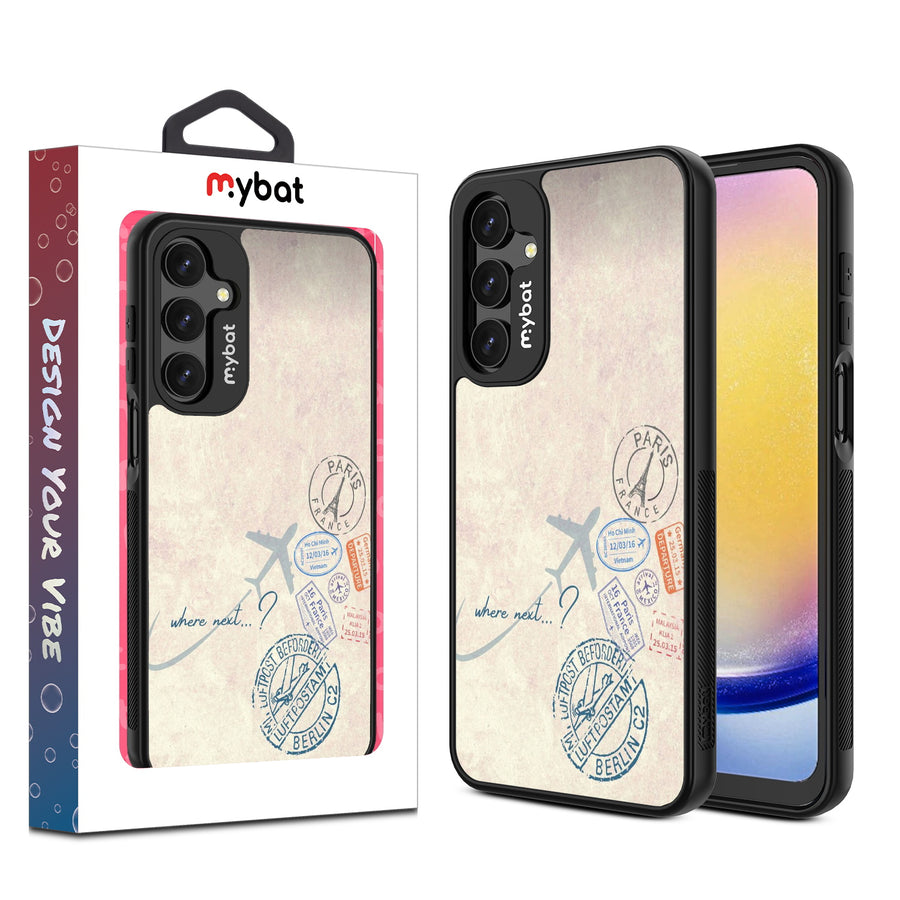 MyBat Design Lab Series Case for Samsung Galaxy A16 5G - Passport Stamps - MSA165GCSLESMP371-1.jpg