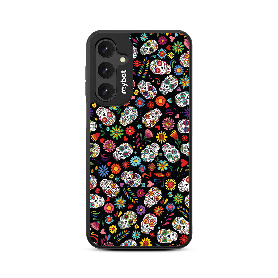 MyBat Design Lab Series Case for Samsung Galaxy A16 5G - Fiesta Skulls - MSA165GCSLESMP421-3.jpg