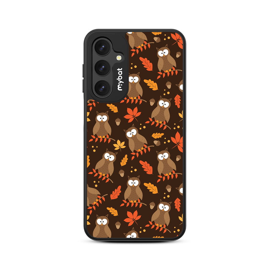 MyBat Design Lab Series Case for Samsung Galaxy A16 5G - Hoot & Harvest - MSA165GCSLESMP438-3.jpg