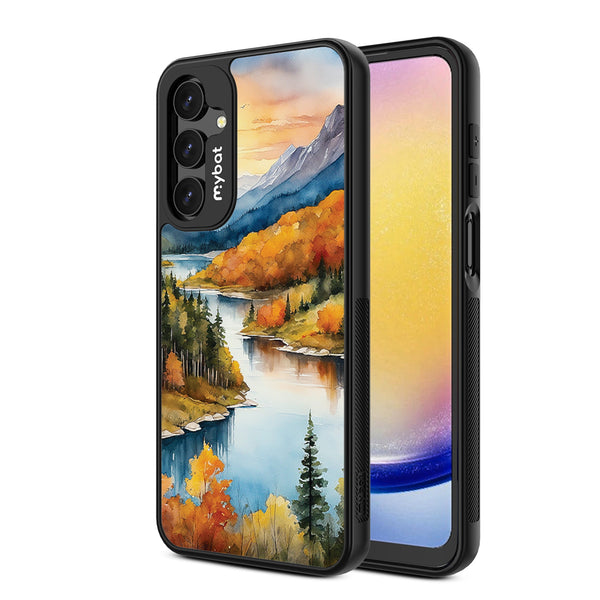 MyBat Design Lab Series Case for Samsung Galaxy A16 5G - Impressionist Foliage - MSA165GCSLESMP452-2.jpg