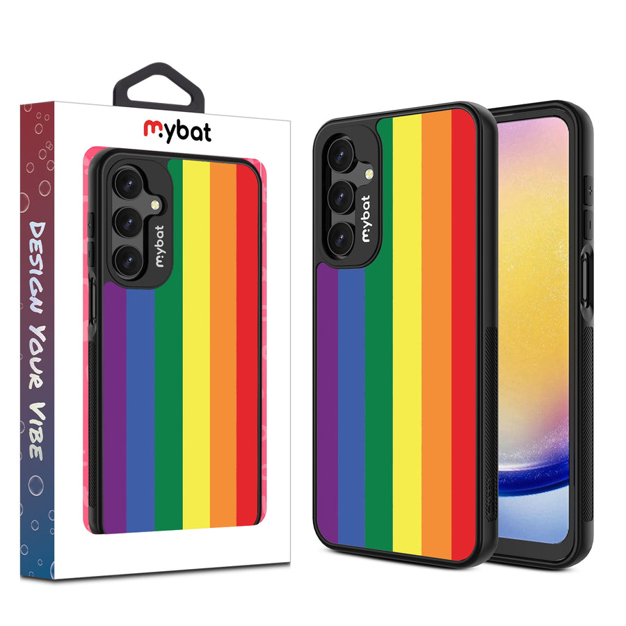 MyBat Design Lab Series Case for Samsung Galaxy A16 5G - Rainbow Stripes - MSA165GCSLESMP459-1.jpg