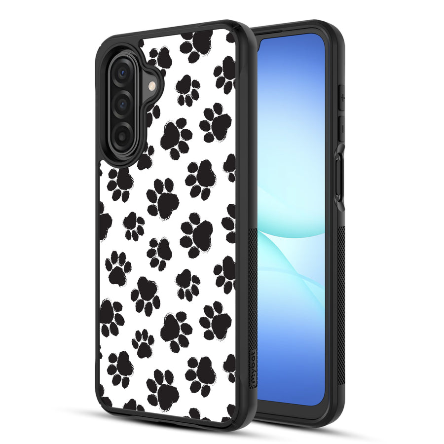 MyBat Design Lab Series Case for Samsung Galaxy A17 5G / A16 5G - Black Paw Prints - MSA175GCSLESMP002-2.jpg