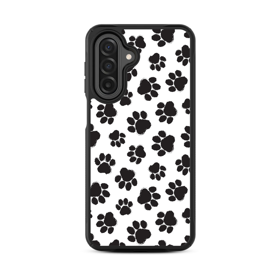 MyBat Design Lab Series Case for Samsung Galaxy A17 5G / A16 5G - Black Paw Prints - MSA175GCSLESMP002-3.jpg