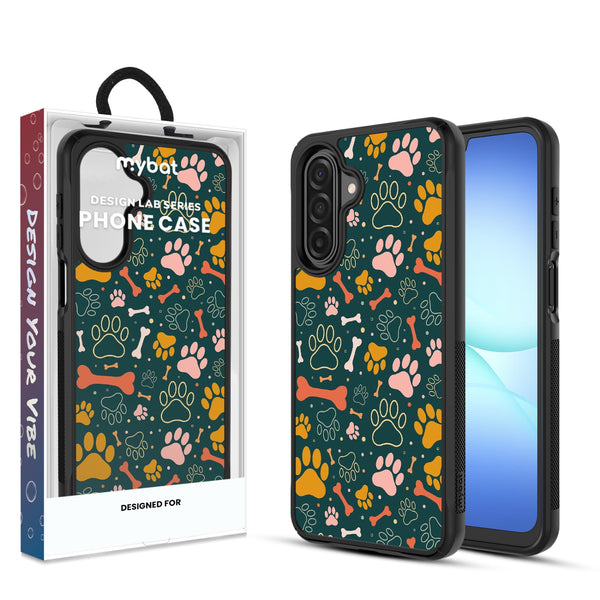 MyBat Design Lab Series Case for Samsung Galaxy A17 5G / A16 5G - Paw Prints & Bones - MSA175GCSLESMP003-1.jpg