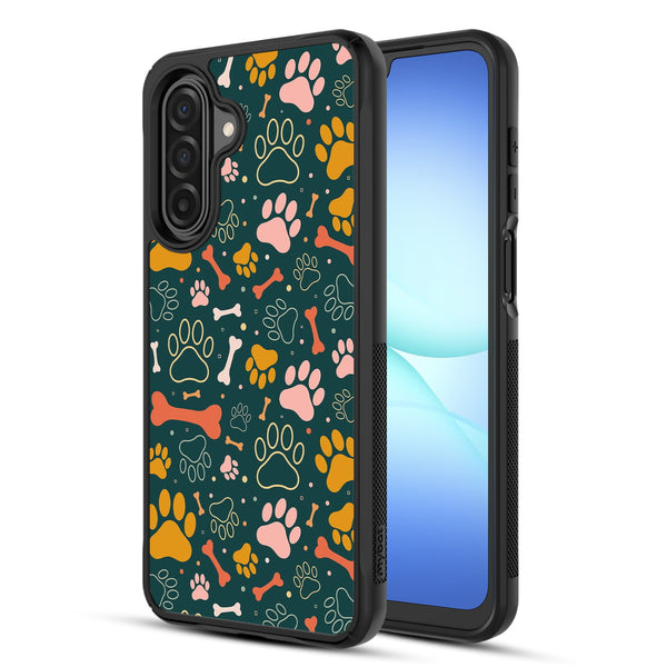 MyBat Design Lab Series Case for Samsung Galaxy A17 5G / A16 5G - Paw Prints & Bones - MSA175GCSLESMP003-2.jpg