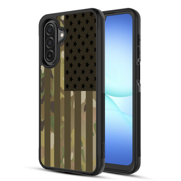 MyBat Design Lab Series Case for Samsung Galaxy A17 5G / A16 5G - Military Camouflage American Flag - MSA175GCSLESMP054-2.jpg