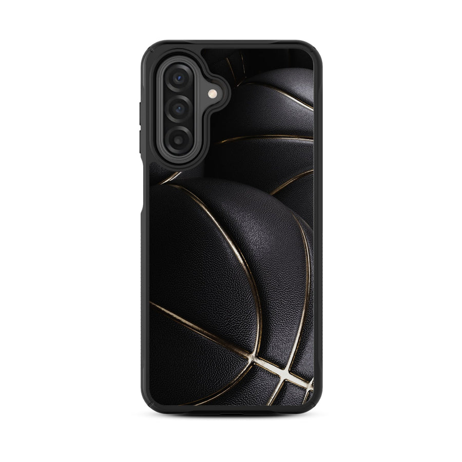 MyBat Design Lab Series Case for Samsung Galaxy A17 5G / A16 5G - Black Basketballs