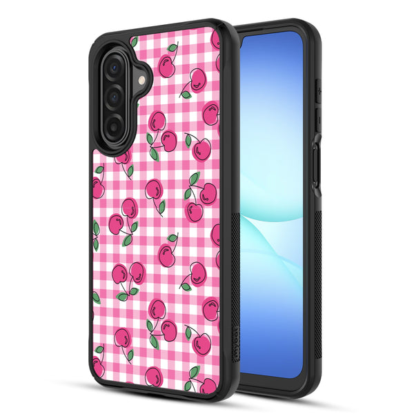 MyBat Design Lab Series Case for Samsung Galaxy A17 5G / A16 5G - Pink Cherries - MSA175GCSLESMP100-2.jpg