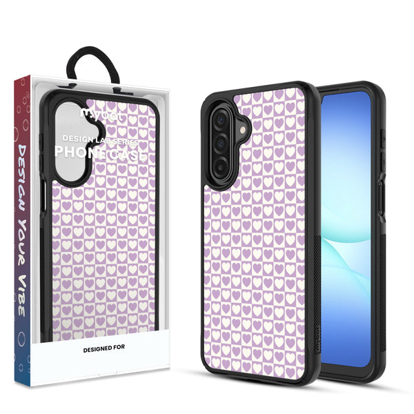MyBat Design Lab Series Case for Samsung Galaxy A17 5G / A16 5G - Heart Grid - MSA175GCSLESMP339-1.jpg