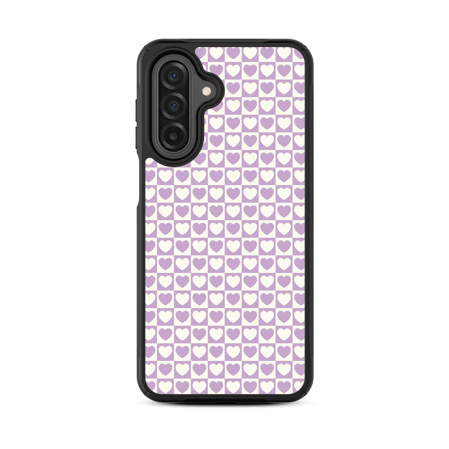 MyBat Design Lab Series Case for Samsung Galaxy A17 5G / A16 5G - Heart Grid