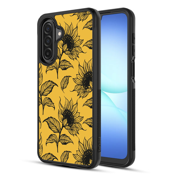 MyBat Design Lab Series Case for Samsung Galaxy A17 5G / A16 5G - Golden Sunflowers - MSA175GCSLESMP444-2.jpg