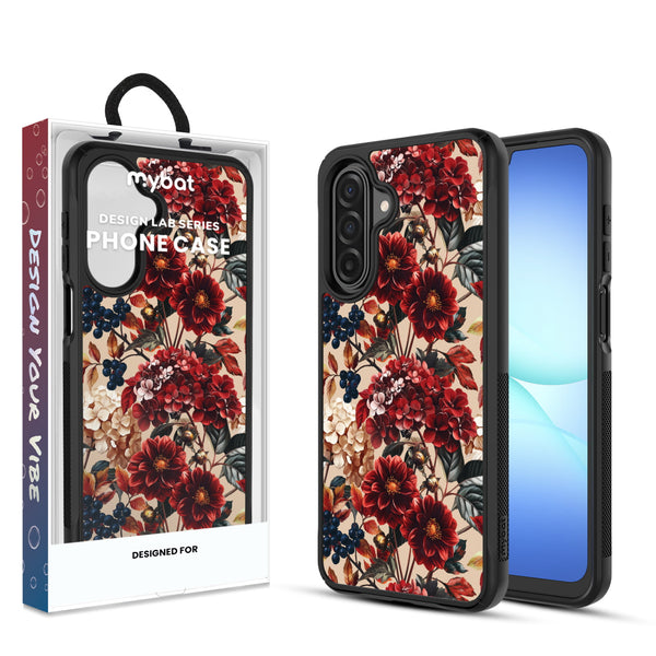 MyBat Design Lab Series Case for Samsung Galaxy A17 5G / A16 5G - Rust & Bloom - MSA175GCSLESMP449-1.jpg
