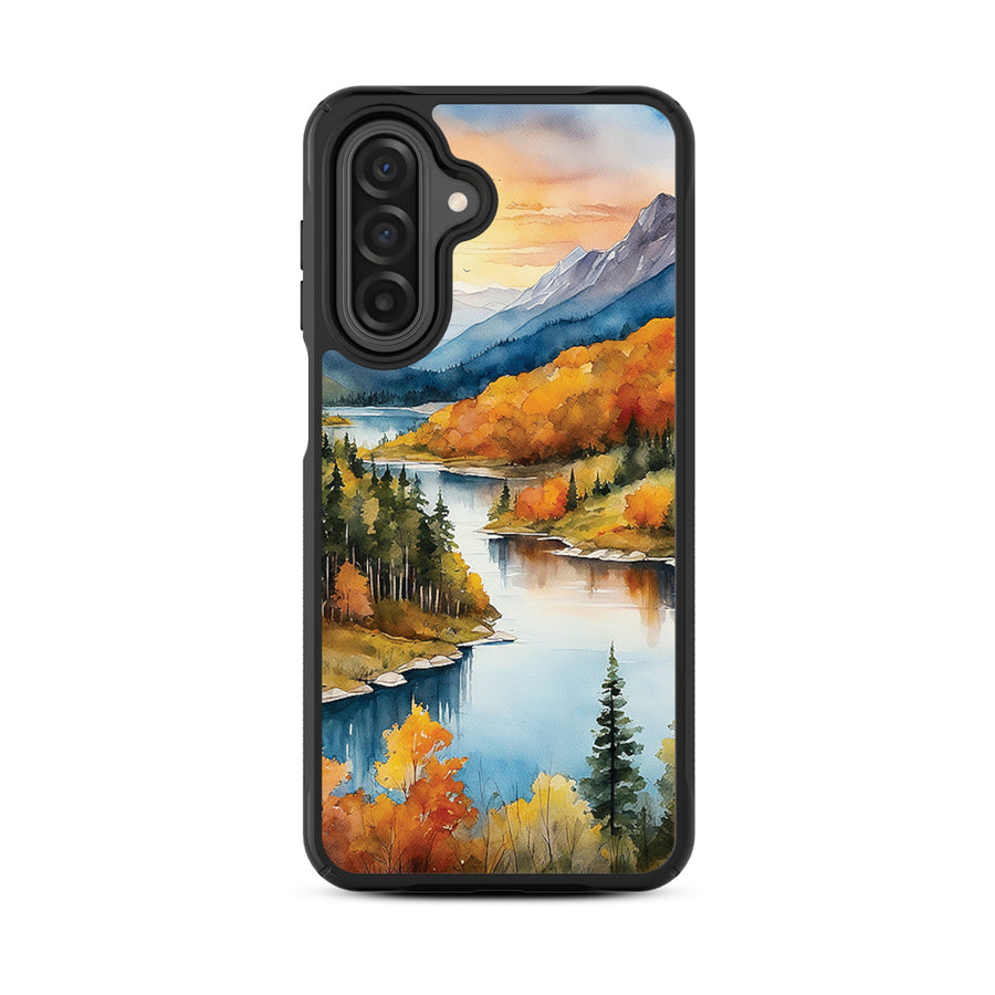 MyBat Design Lab Series Case for Samsung Galaxy A17 5G / A16 5G - Impressionist Foliage - MSA175GCSLESMP452-3.jpg