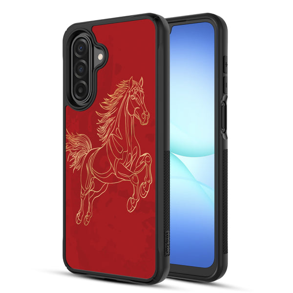 MyBat Design Lab Series Case for Samsung Galaxy A17 5G / A16 5G - Fire Horse - MSA175GCSLESMP460-2.jpg
