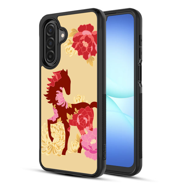 MyBat Design Lab Series Case for Samsung Galaxy A17 5G / A16 5G - Peony Pedigree - MSA175GCSLESMP464-2.jpg
