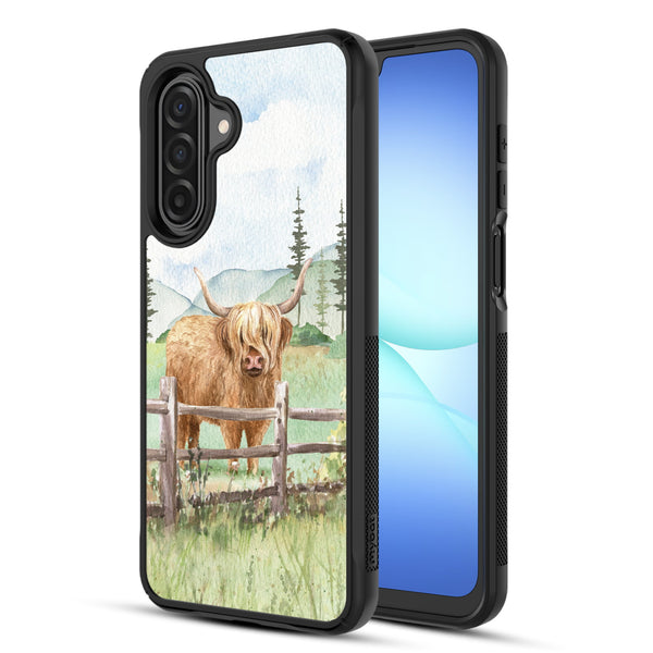MyBat Design Lab Series Case for Samsung Galaxy A17 5G / A16 5G - Highland Cow - MSA175GCSLESMP470-2.jpg