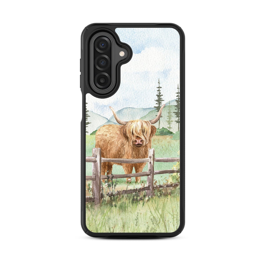 MyBat Design Lab Series Case for Samsung Galaxy A17 5G / A16 5G - Highland Cow