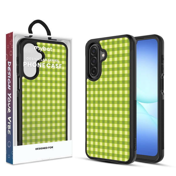 MyBat Design Lab Series Case for Samsung Galaxy A17 5G / A16 5G - Green Gingham - MSA175GCSLESMP476-1.jpg