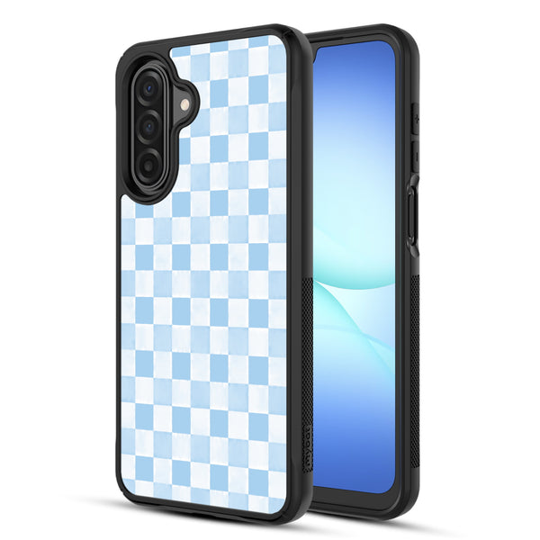 MyBat Design Lab Series Case for Samsung Galaxy A17 5G / A16 5G - Sky Blue Check - MSA175GCSLESMP478-2.jpg